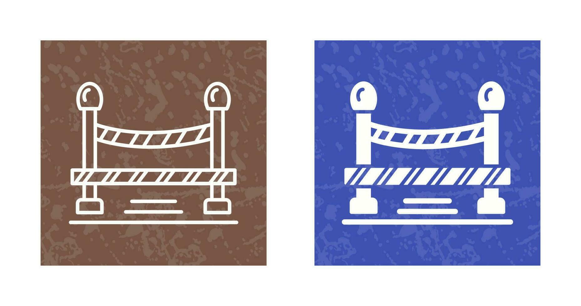 Do Not Cross Line Vector Icon