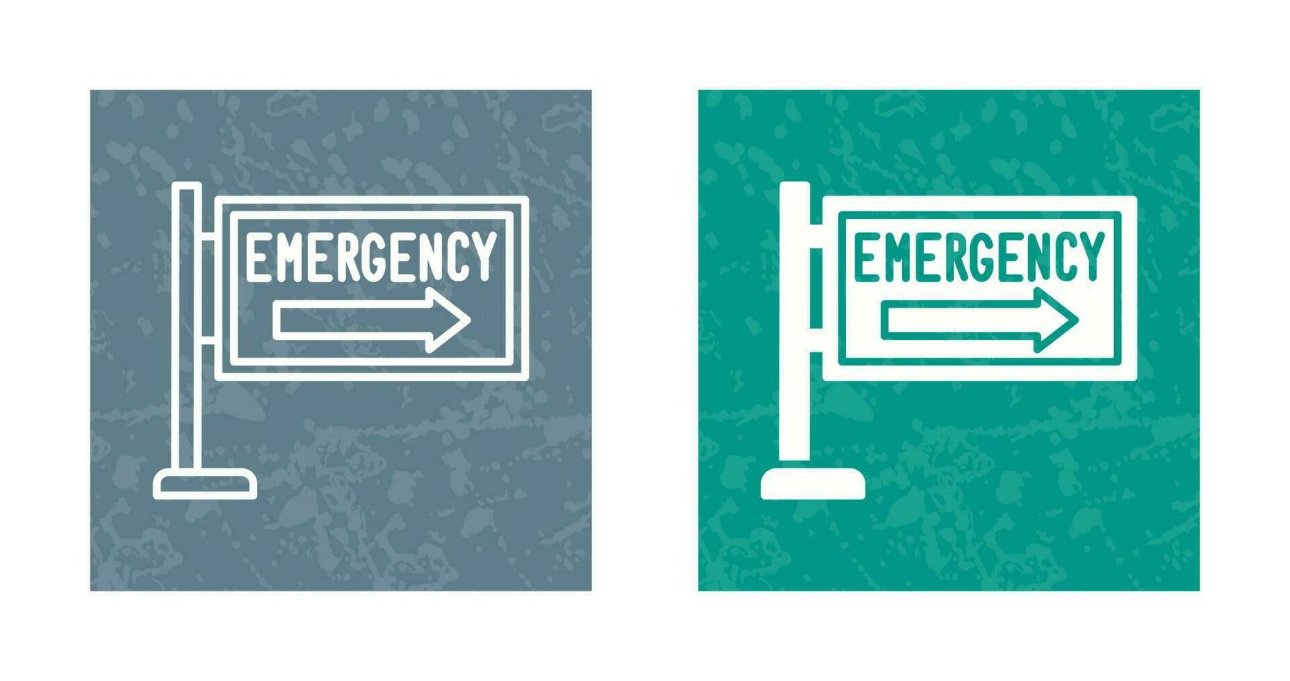 Emergency Sign Vector Icon