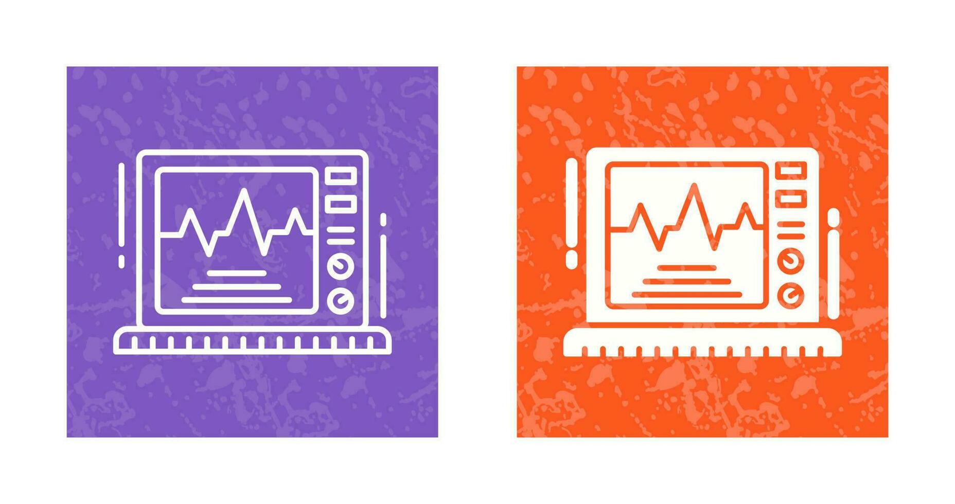 Ekg Monitor Vector Icon