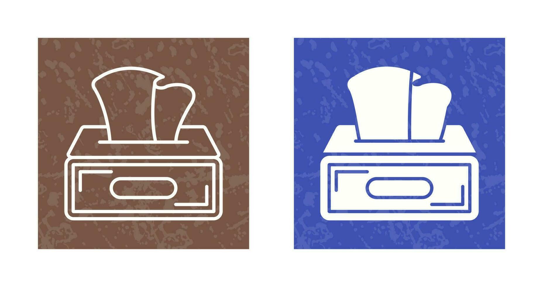 Tissue Box Vector Icon
