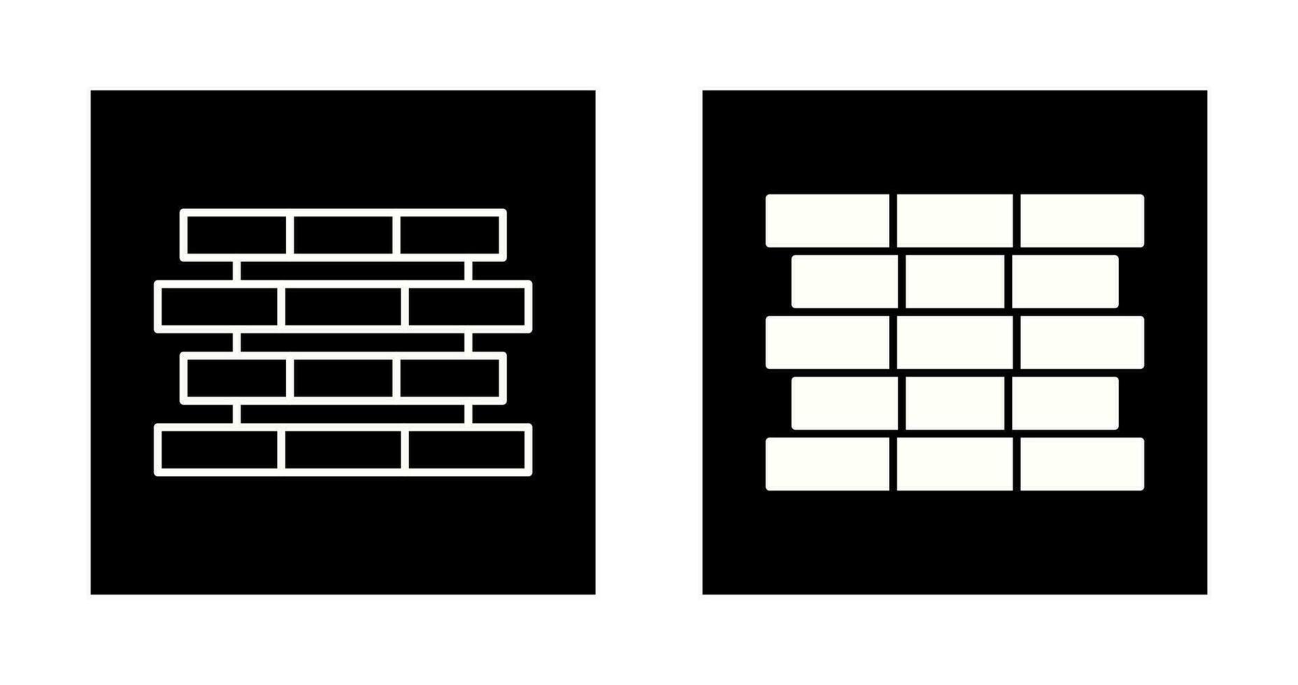 Unique Bricks Vector Icon