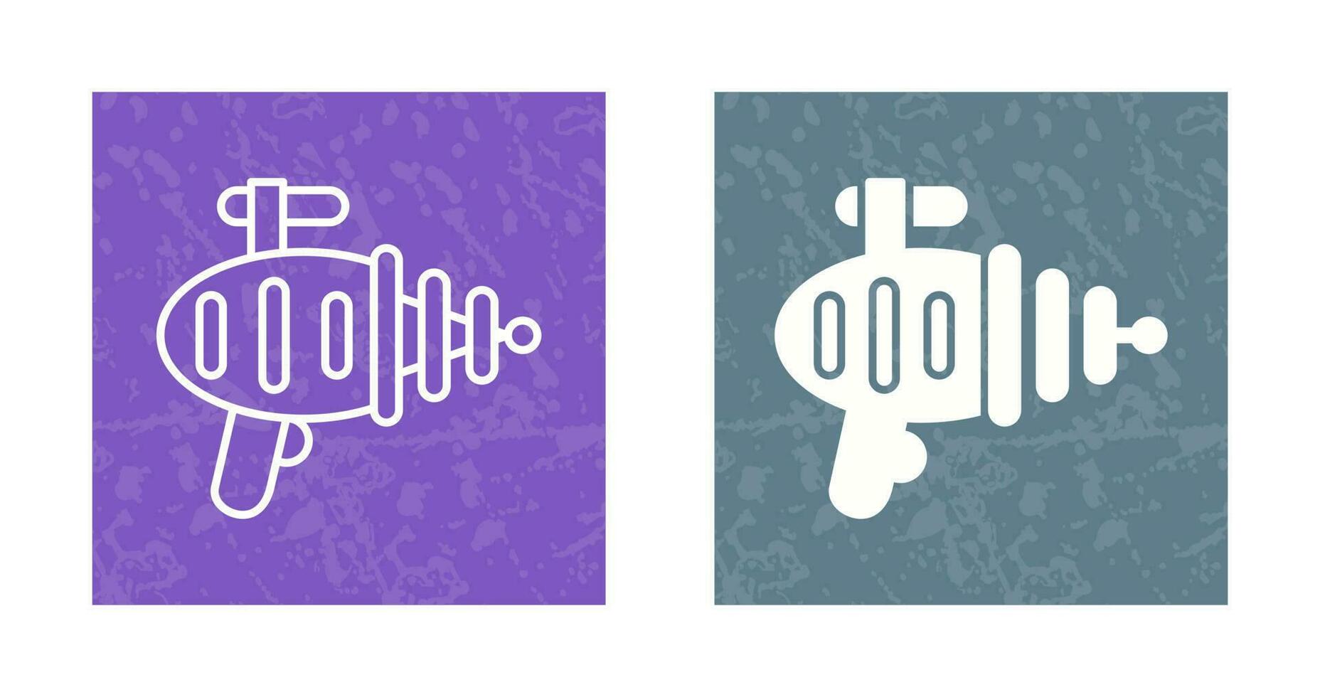 Laser Gun Vector Icon