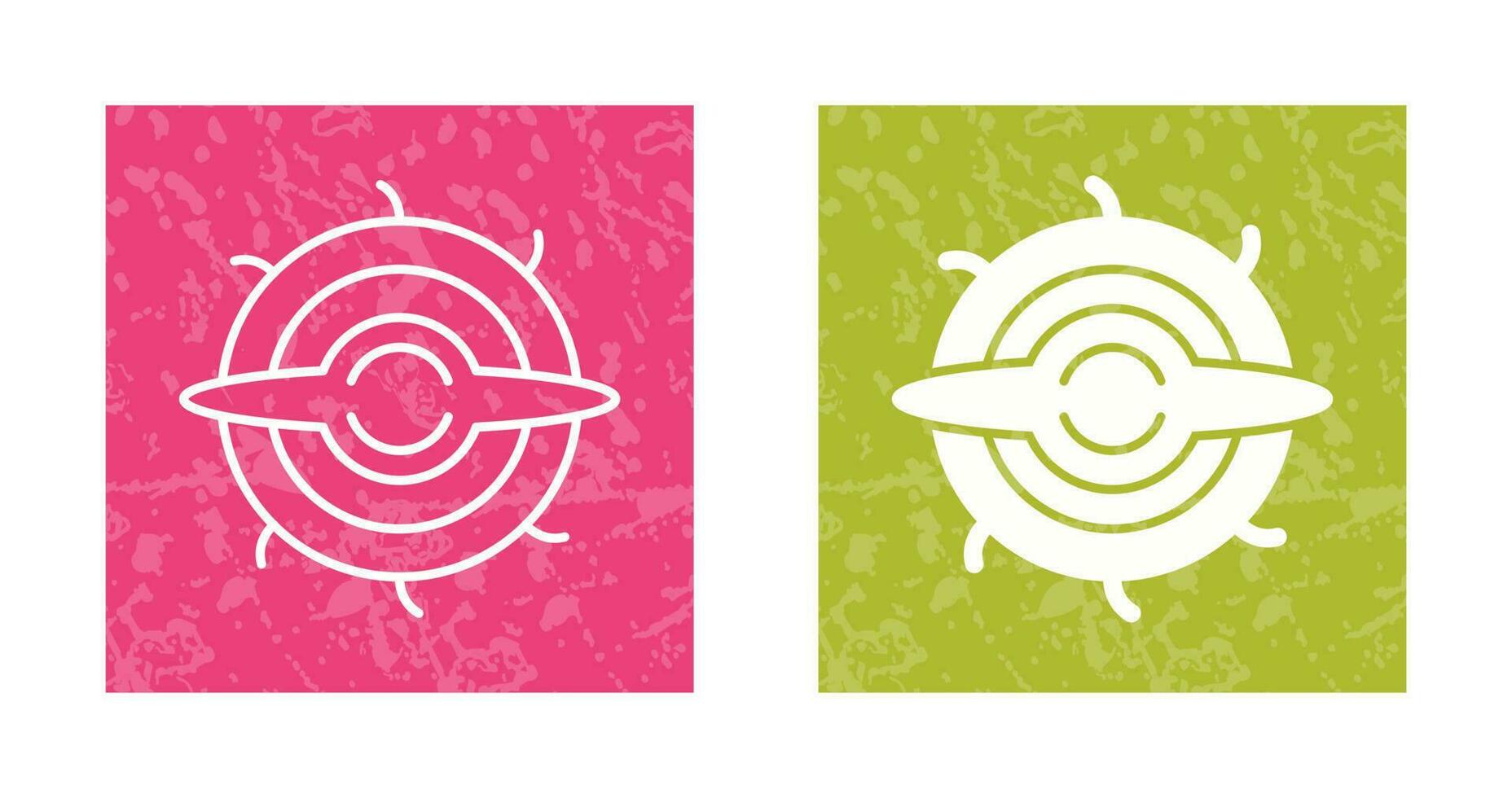 Black Hole Vector Icon