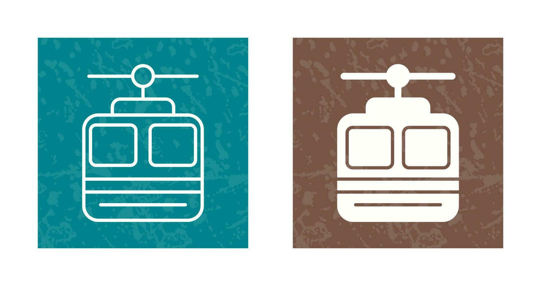 Cable car Vector Icon