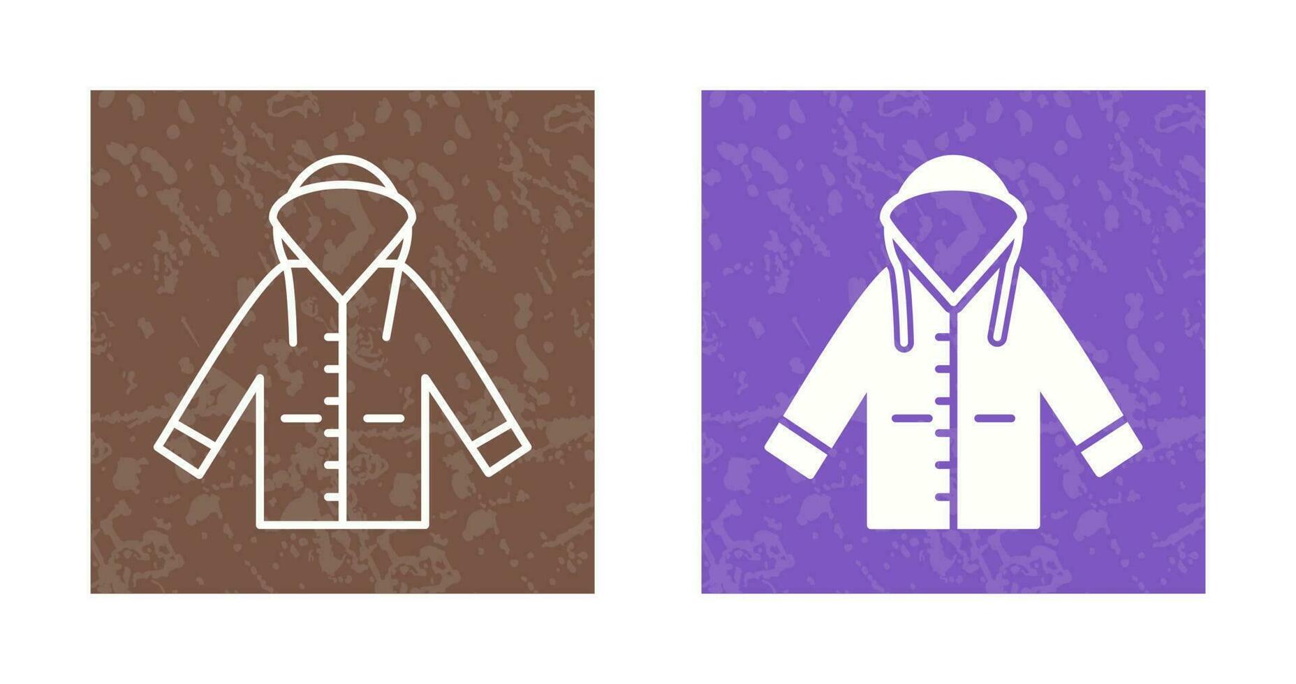 Raincoat Vector Icon