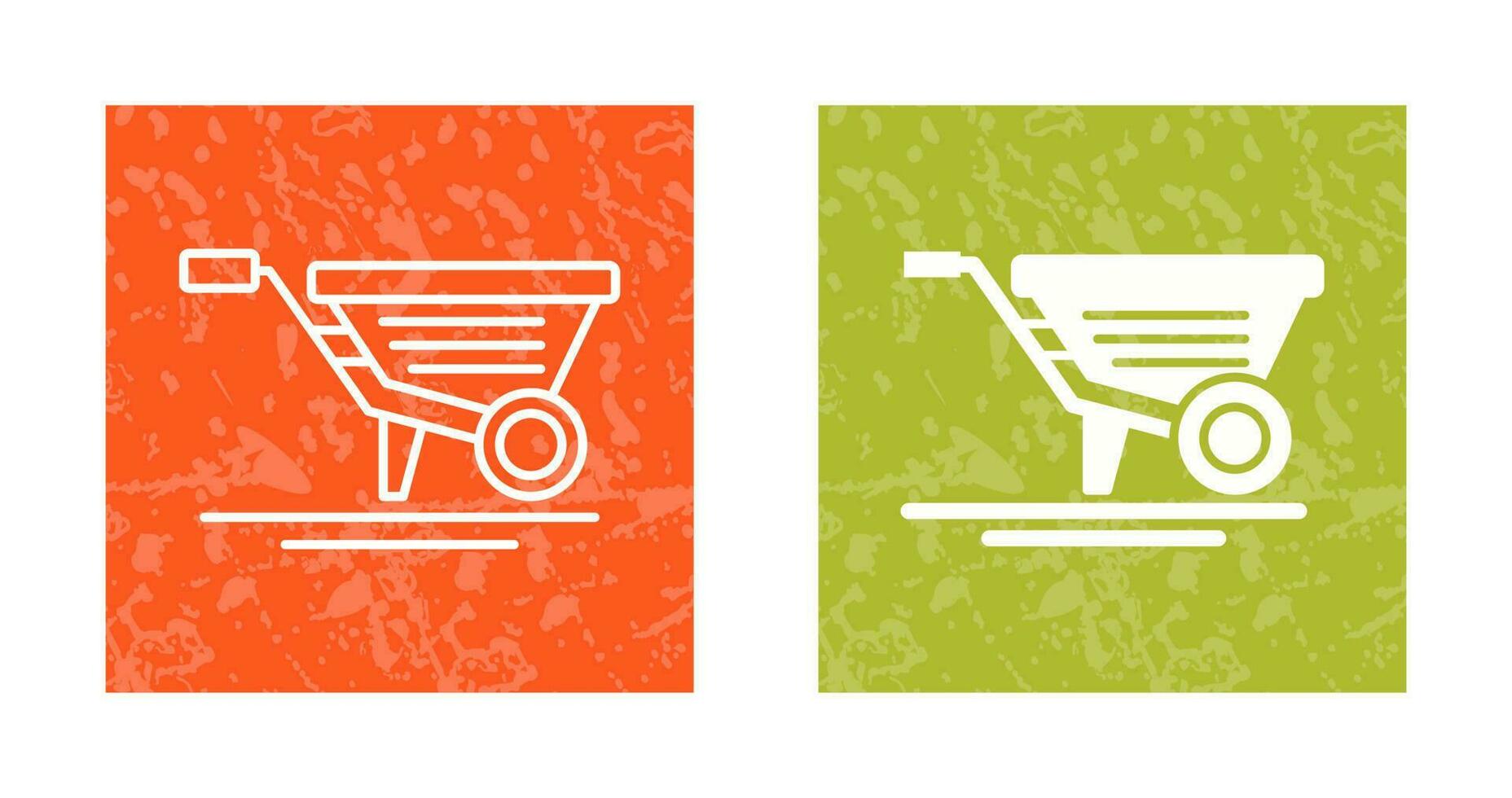 Wheelbarrow Vector Icon