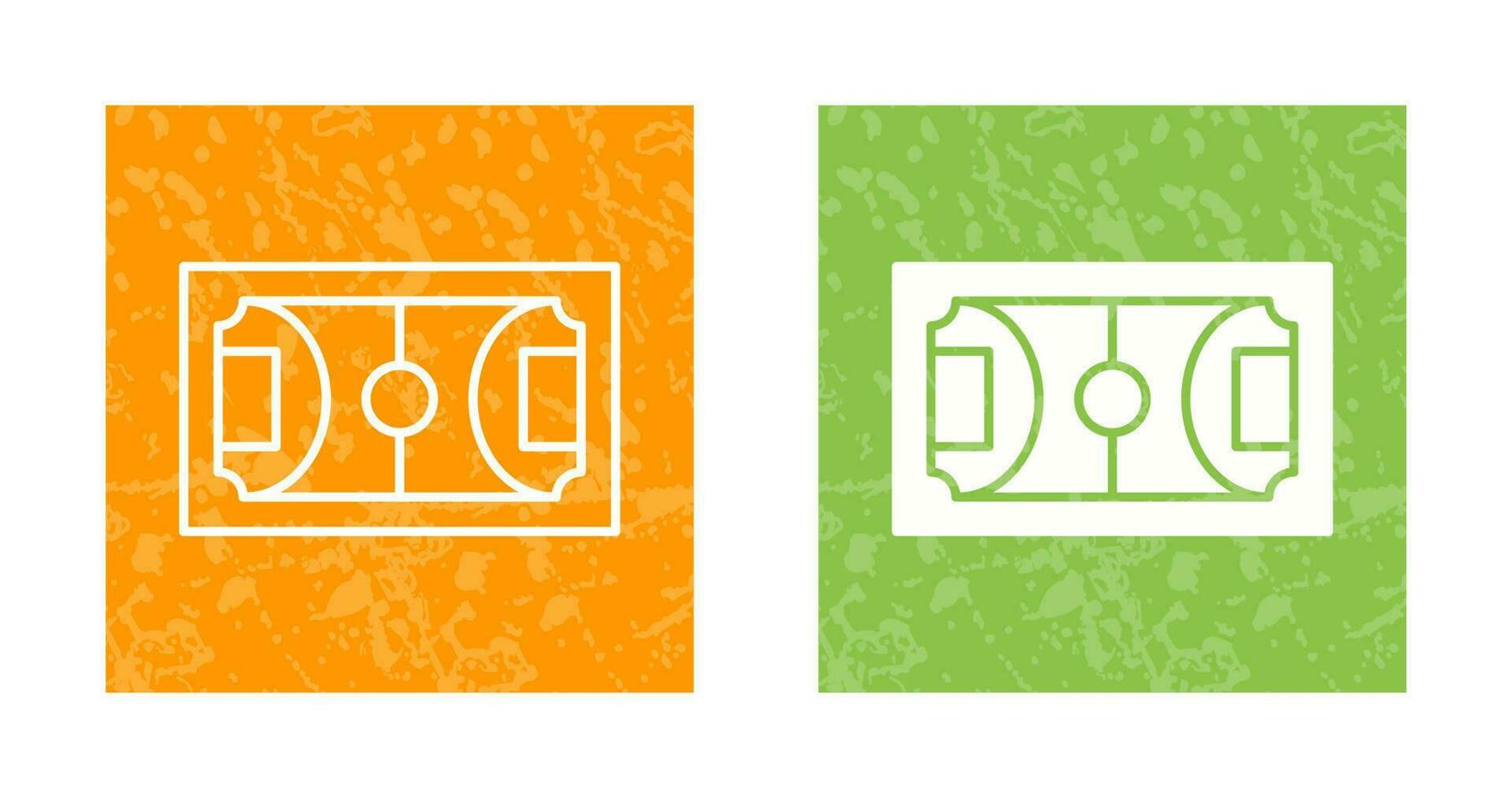 Football Field Vector Icon