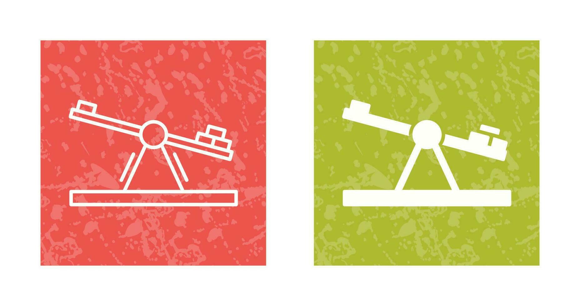 Seesaw Vector Icon