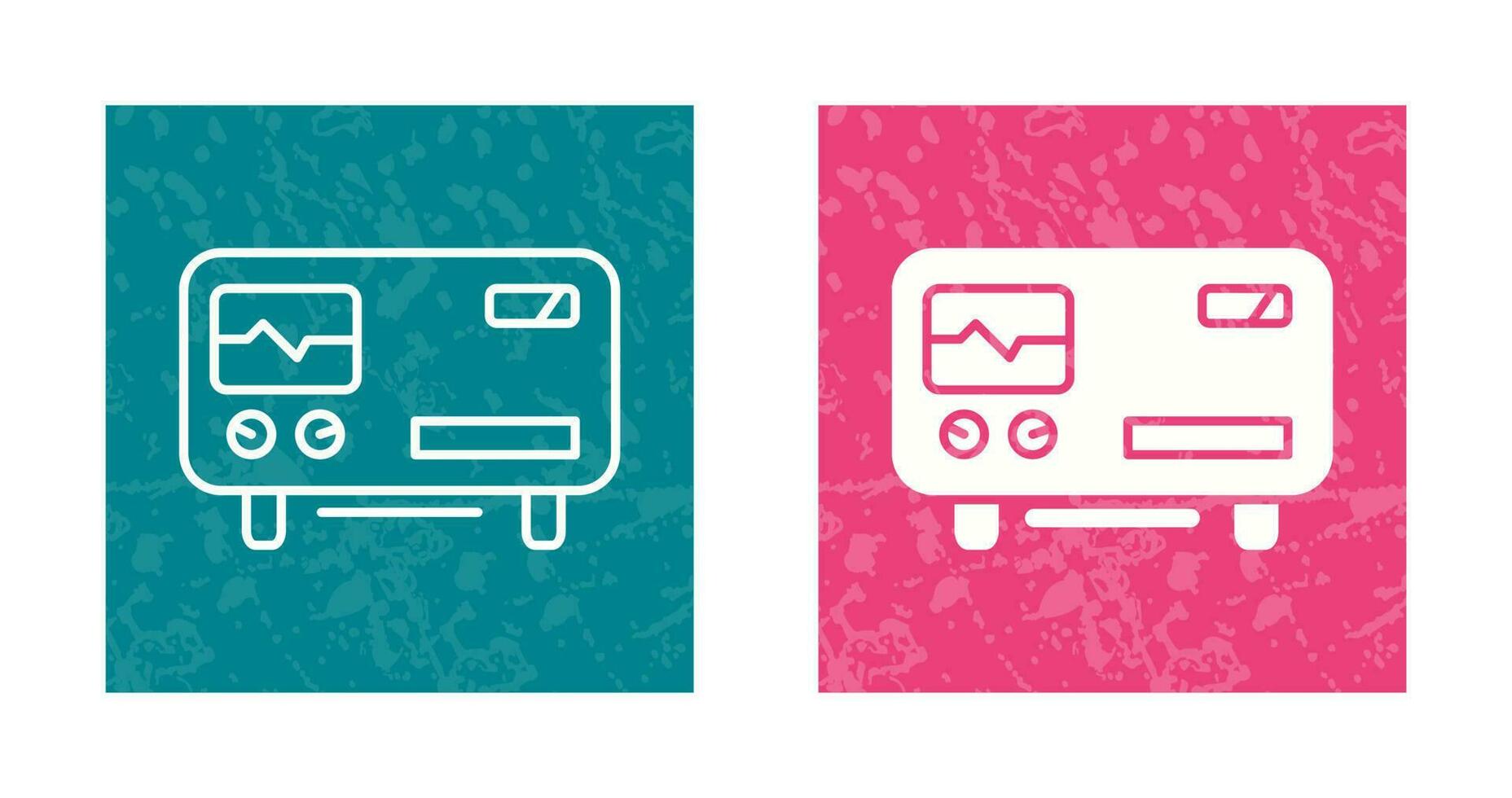 Oscillscope Vector Icon