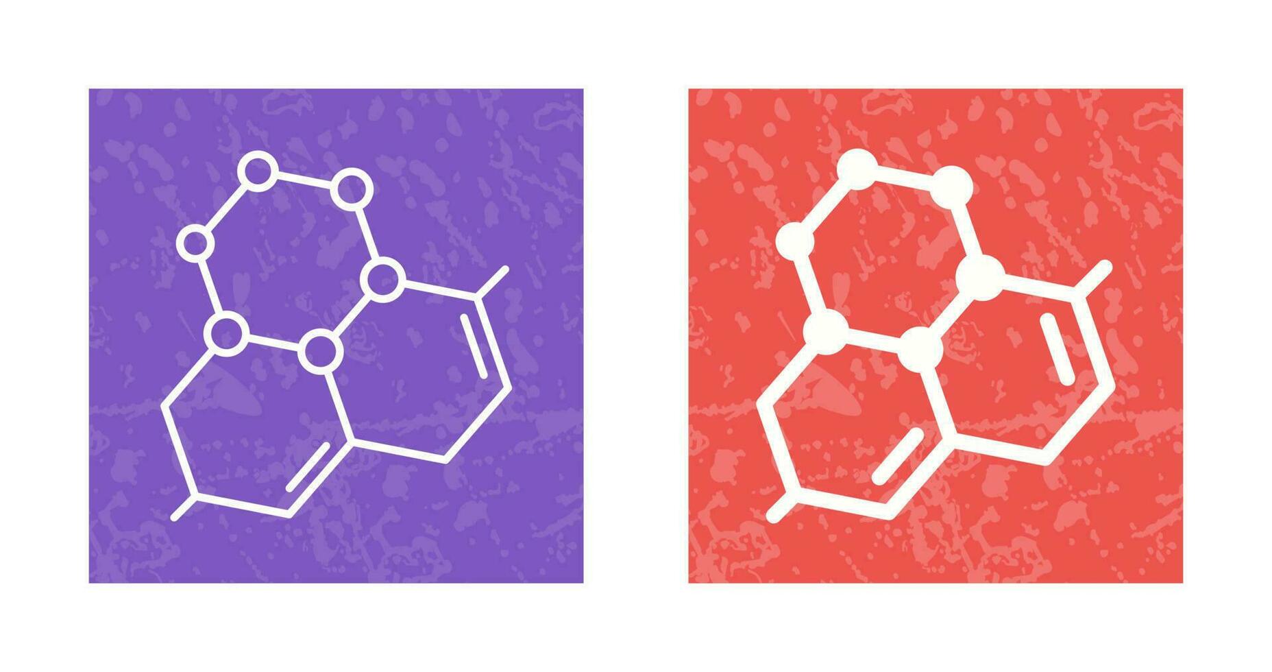 icono de vector de molécula