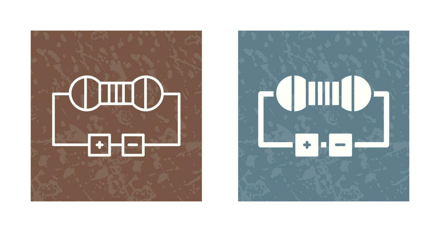 Resistor Vector Icon