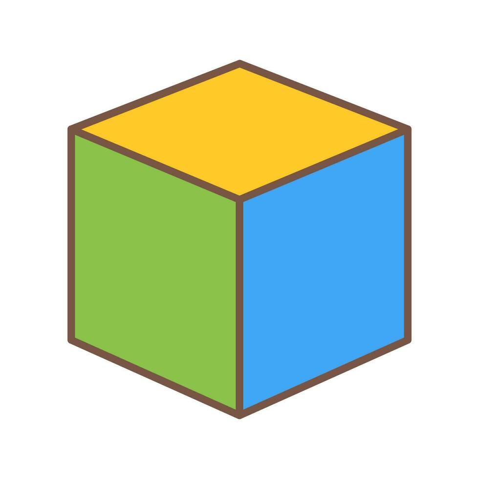 Cubic Design Vector Icon