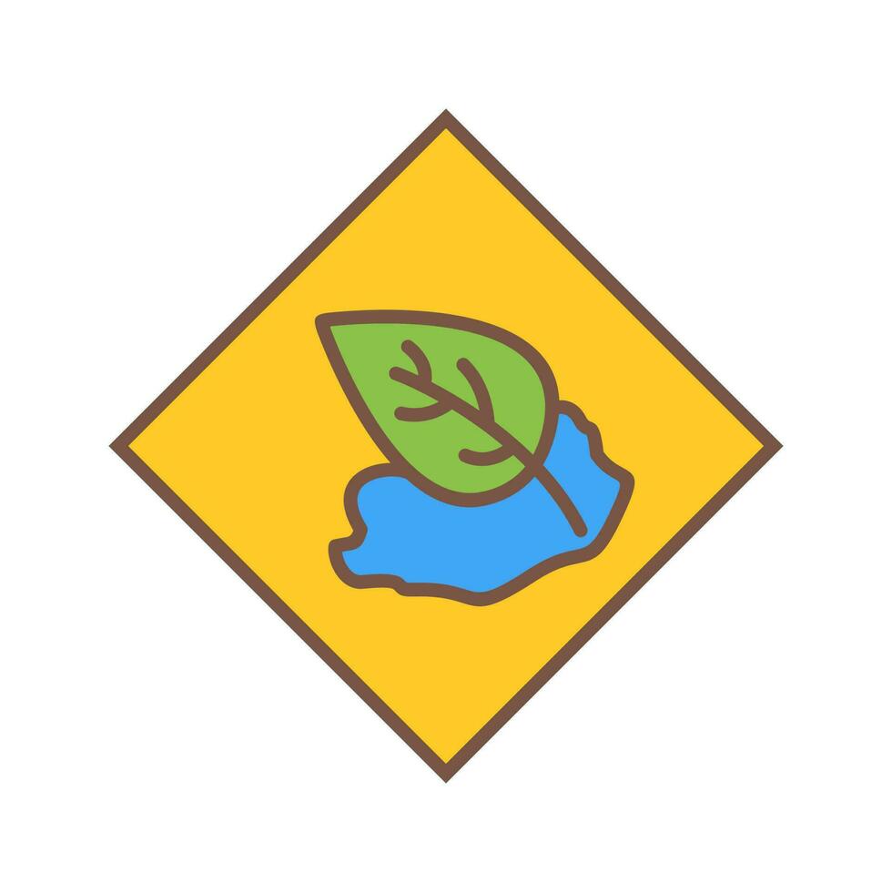 Environment Hazard Vector Icon