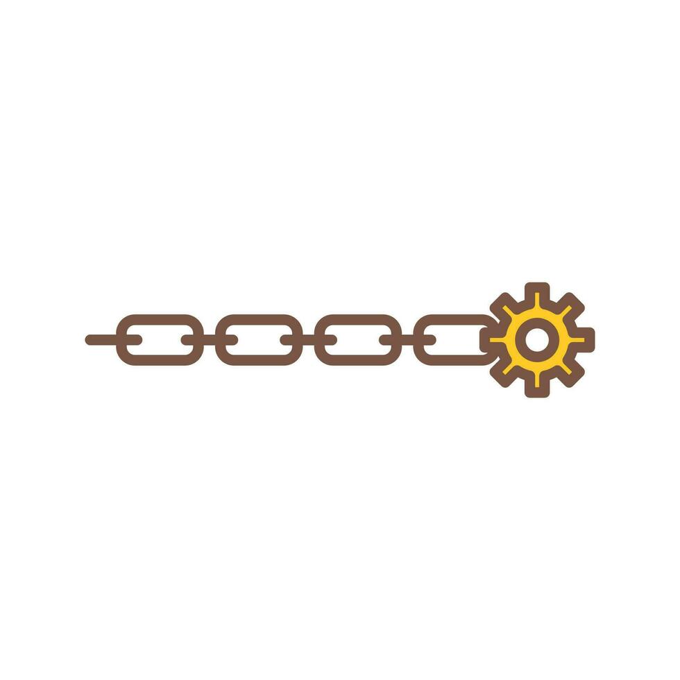 Unique Link Optimization Vector Icon