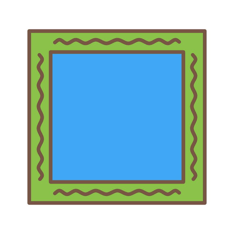 Unique Frame Vector Icon
