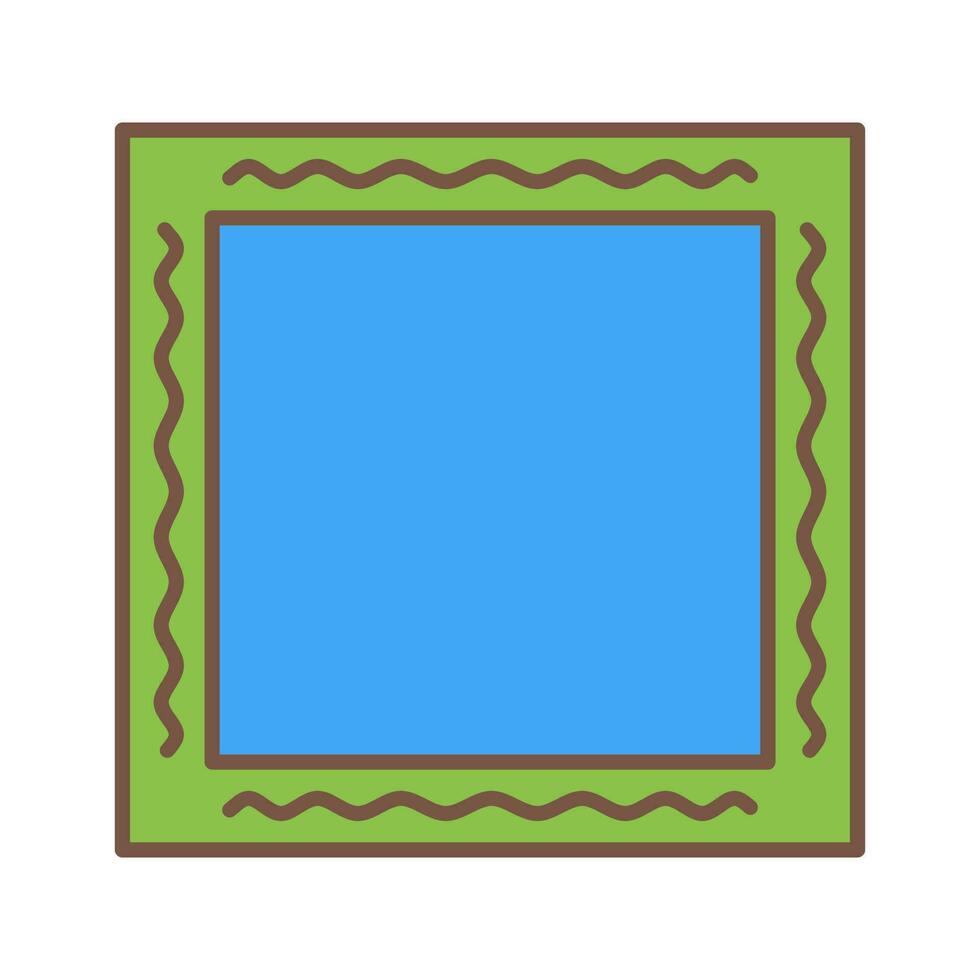 Unique Frame Vector Icon