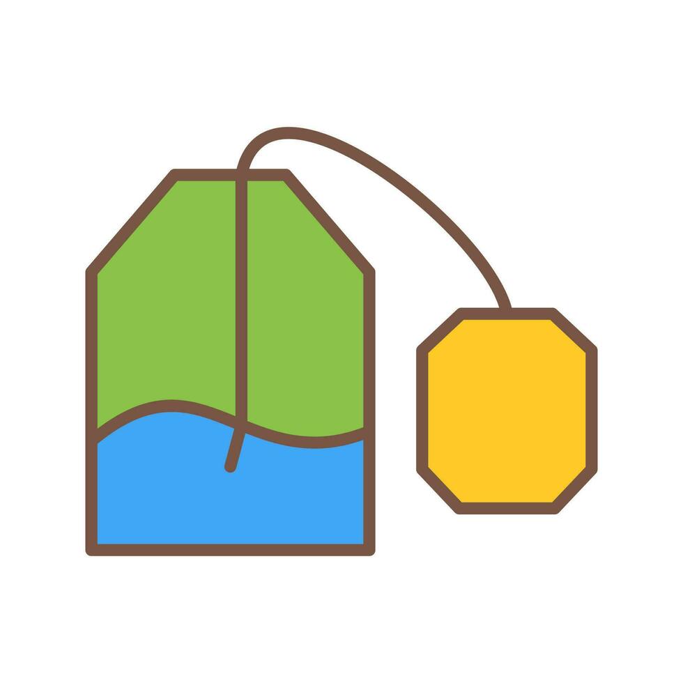 Tea Bag Vector Icon