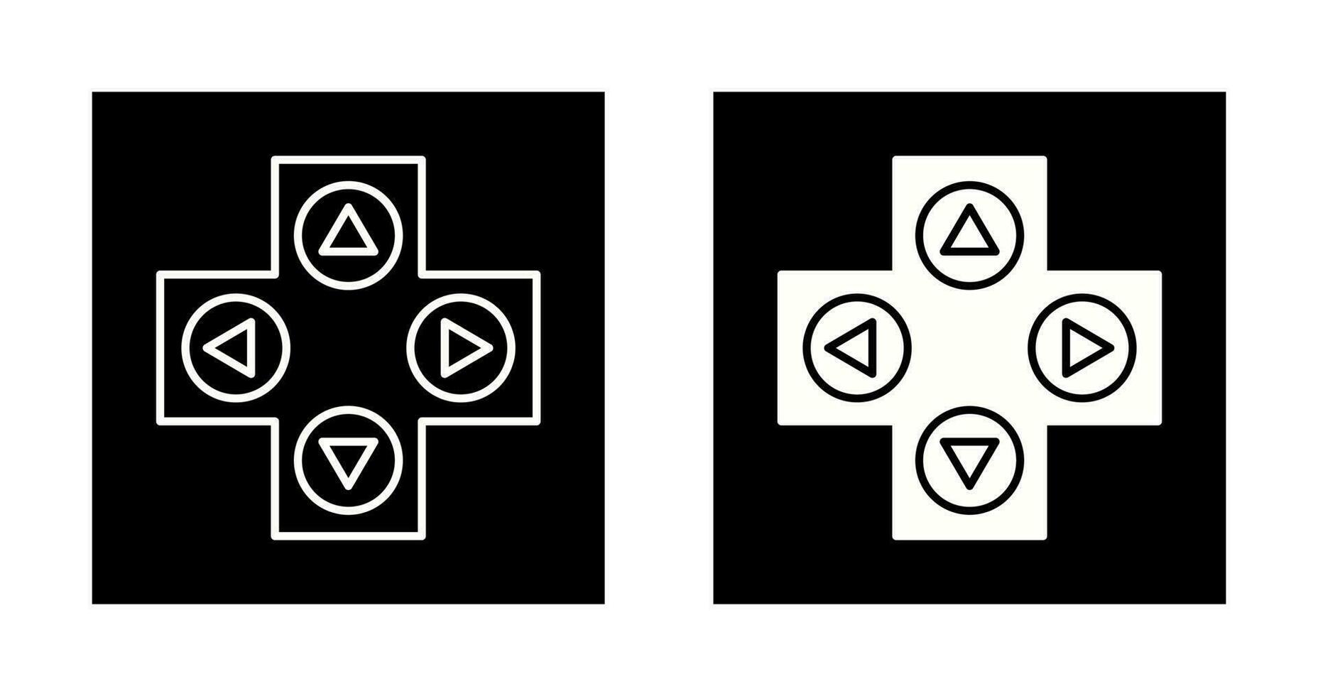 Unique Gaming Control Vector Icon