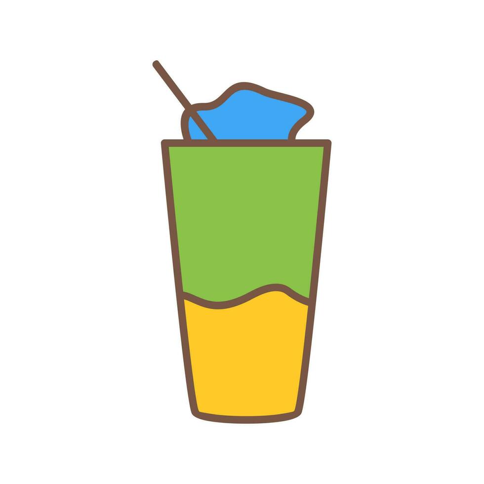 icono de vector frappé