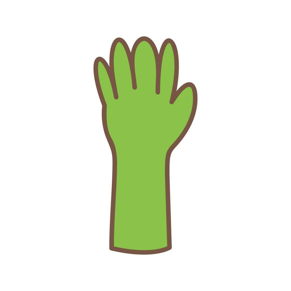 Unique Gloves Vector Icon