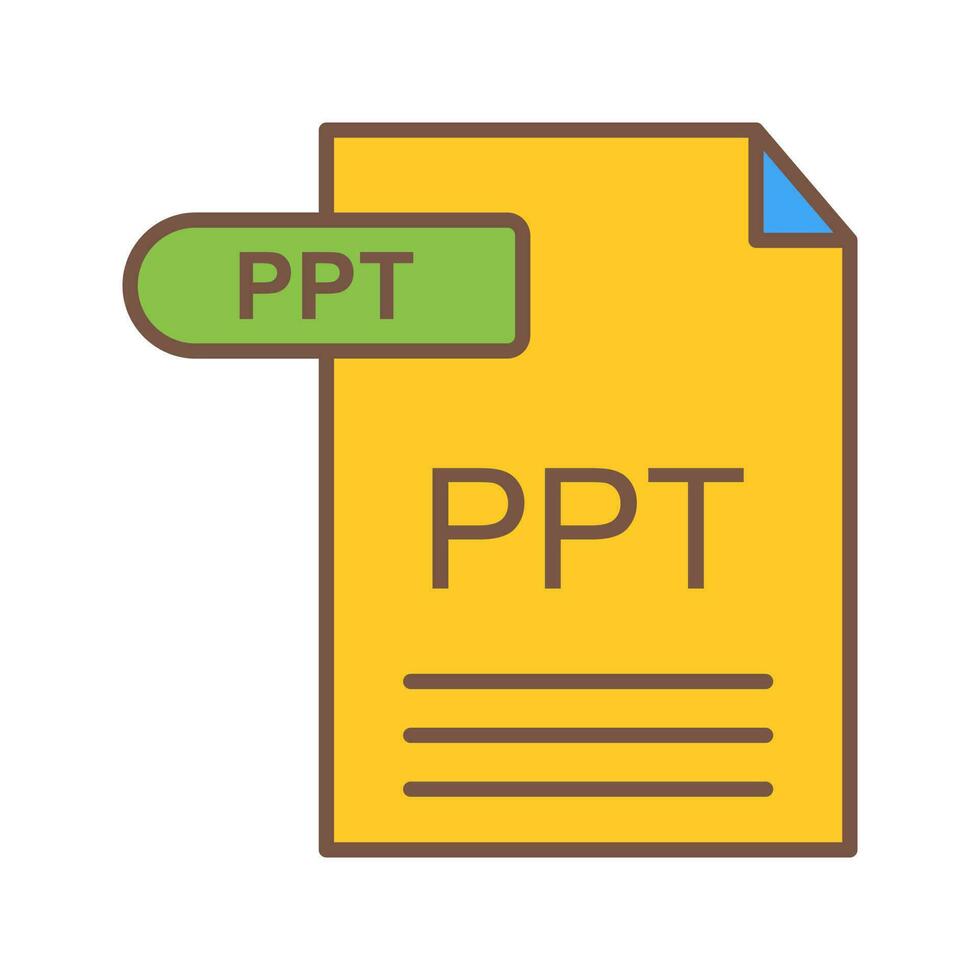 PPT Vector Icon