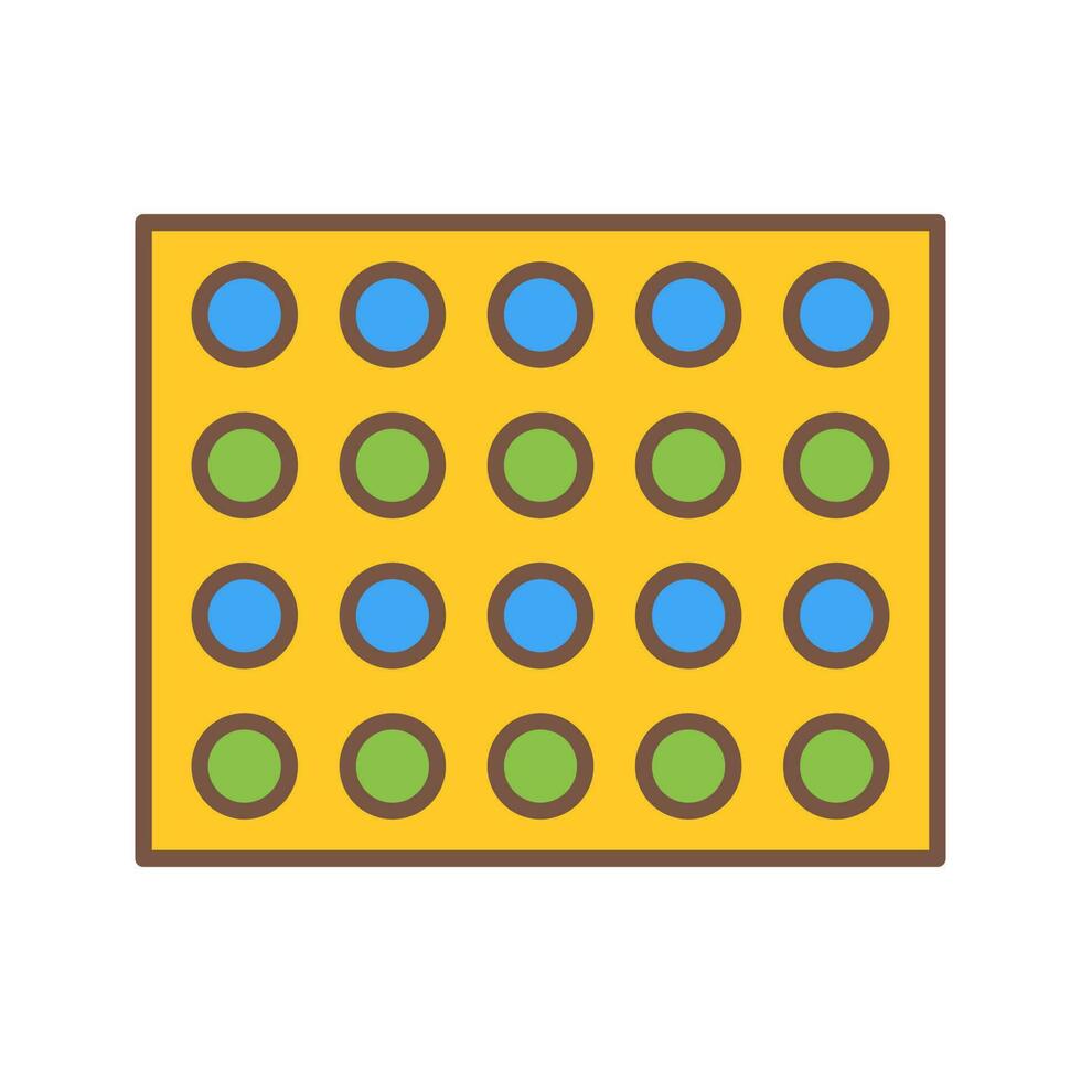 Colored Palette Vector Icon