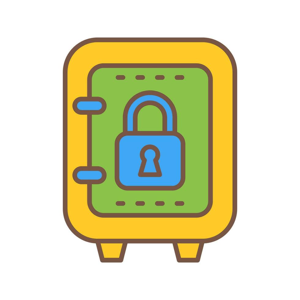 Safe Box Vector Icon