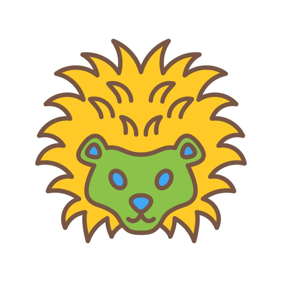 Hedgehog Vector Icon