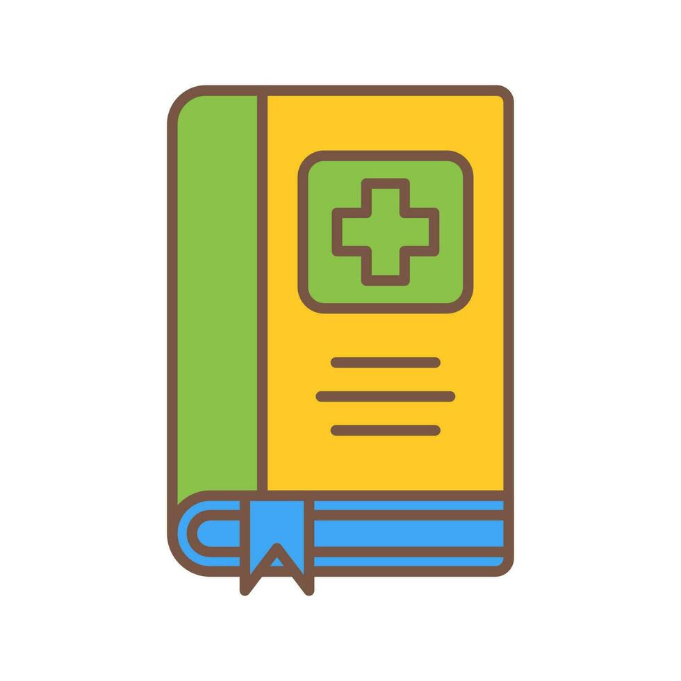 Medical Book Vector Icon