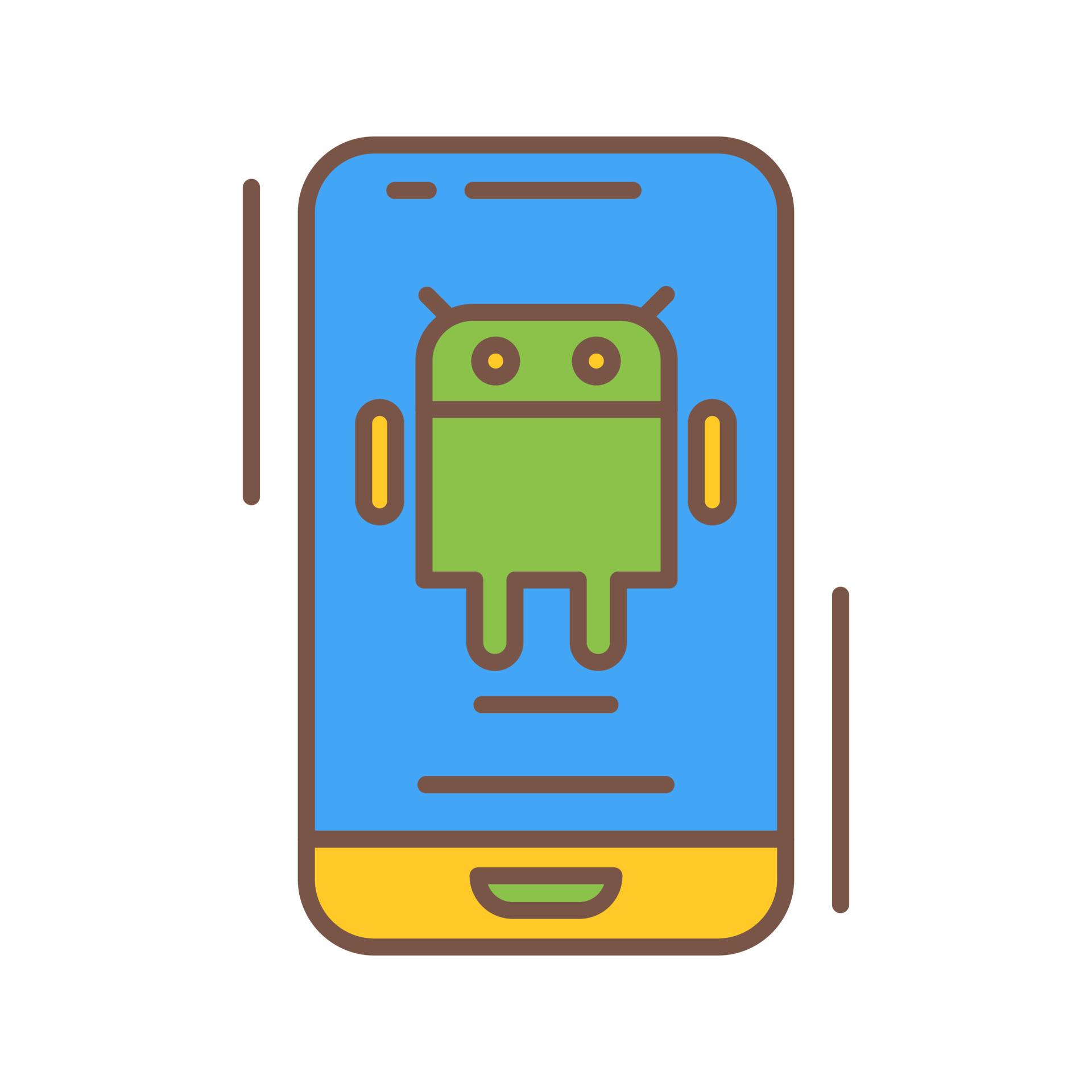 Android Vector Icon 24429789 Vector Art At Vecteezy Android Vector Icon 24429789 Vector Art At Vecteezy