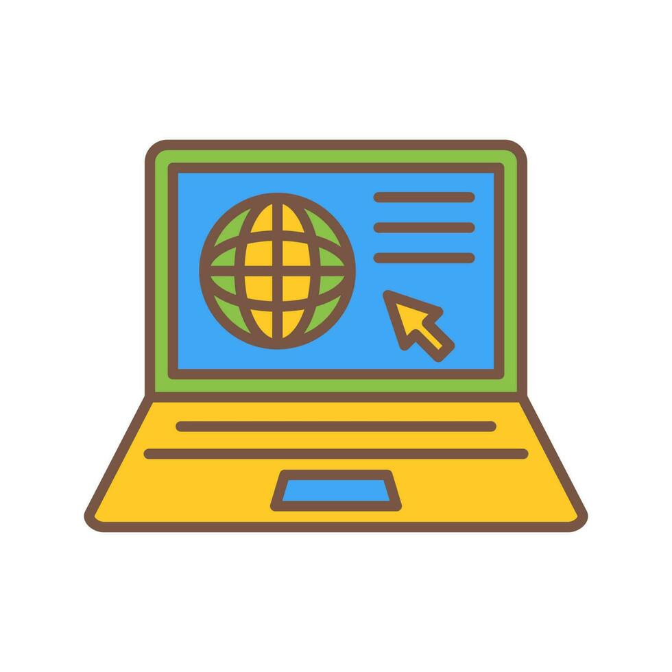 Global Education Vector Icon