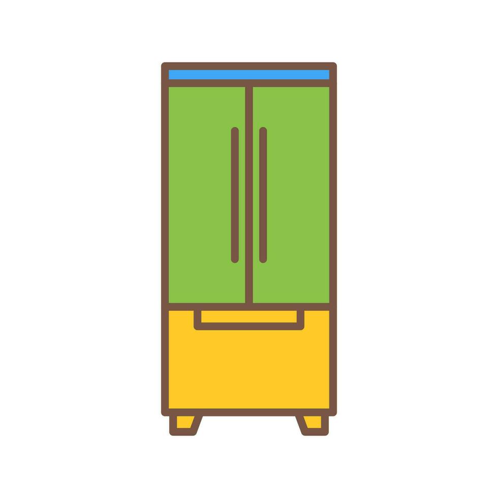 icono de vector de refrigerador