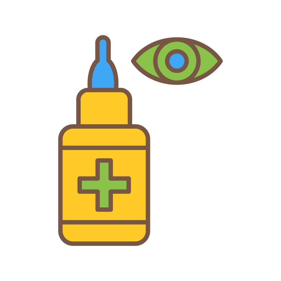 Eye Drop Vector Icon