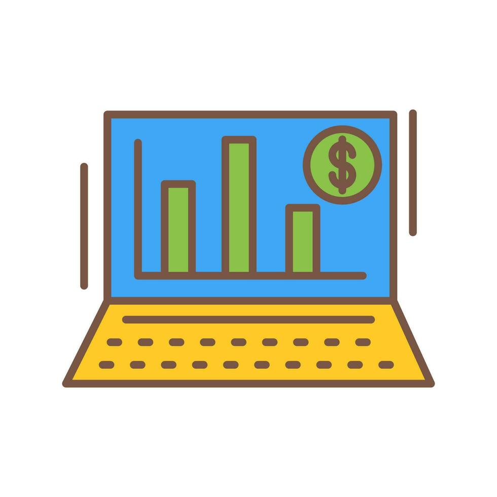 Bar Chart Vector Icon