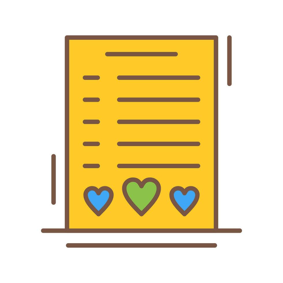 Wishlist Vector Icon 24430309 Vector Art at Vecteezy