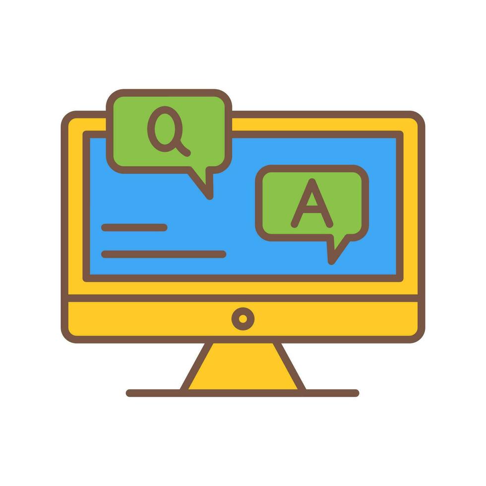 Faq Vector Icon