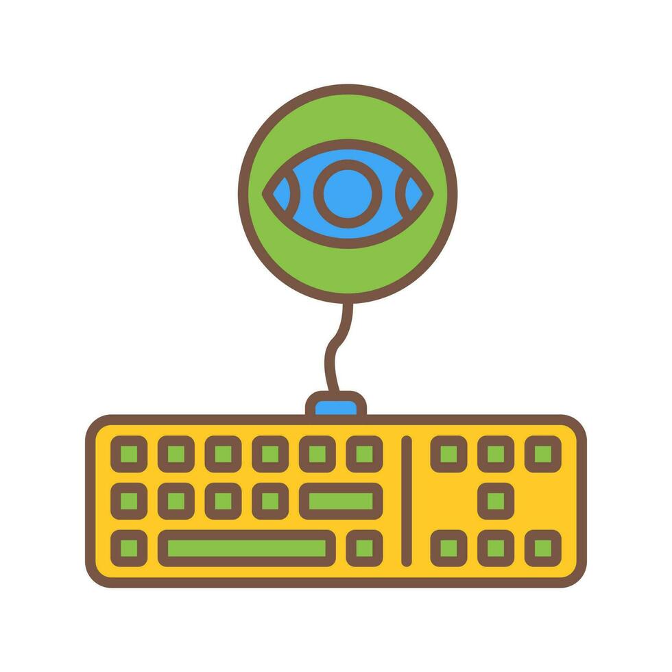 Keylogger Vector Icon