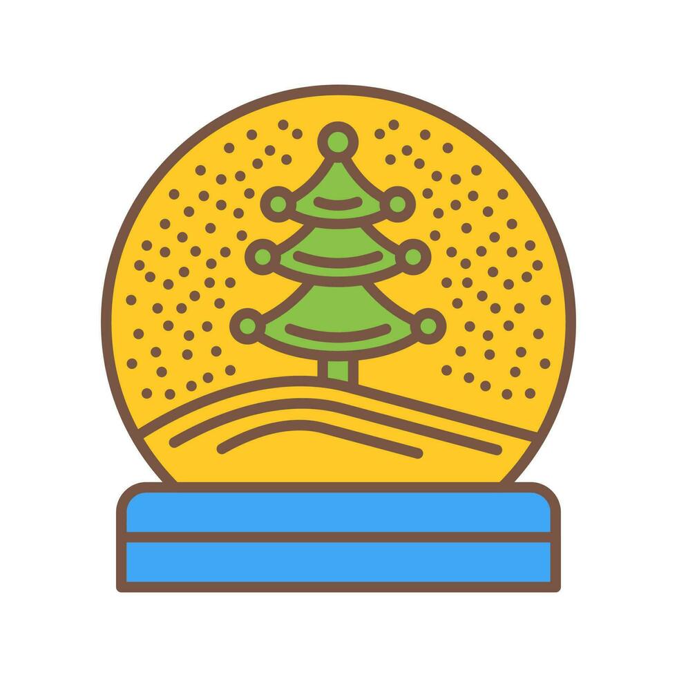 Snow Glob Vector Icon