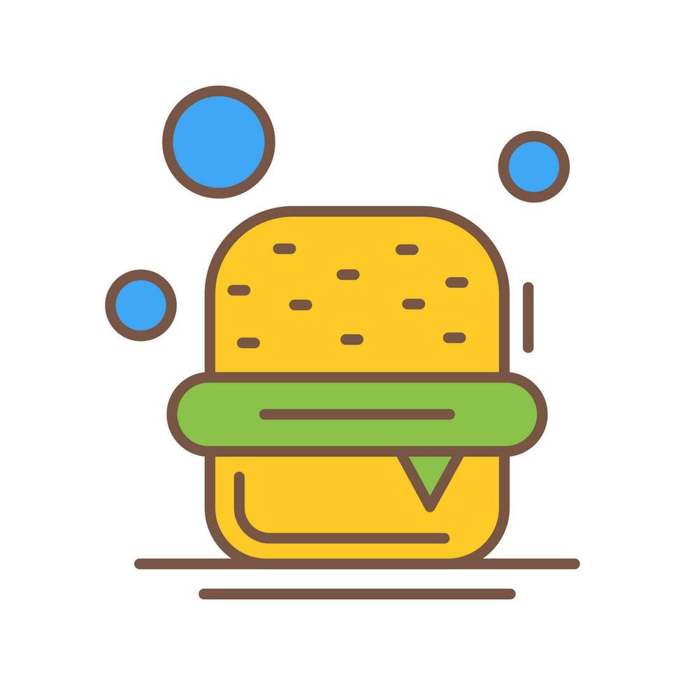 Burger Vector Icon