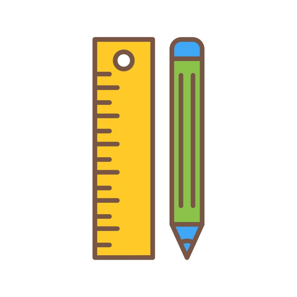 Ruler Vector Icon