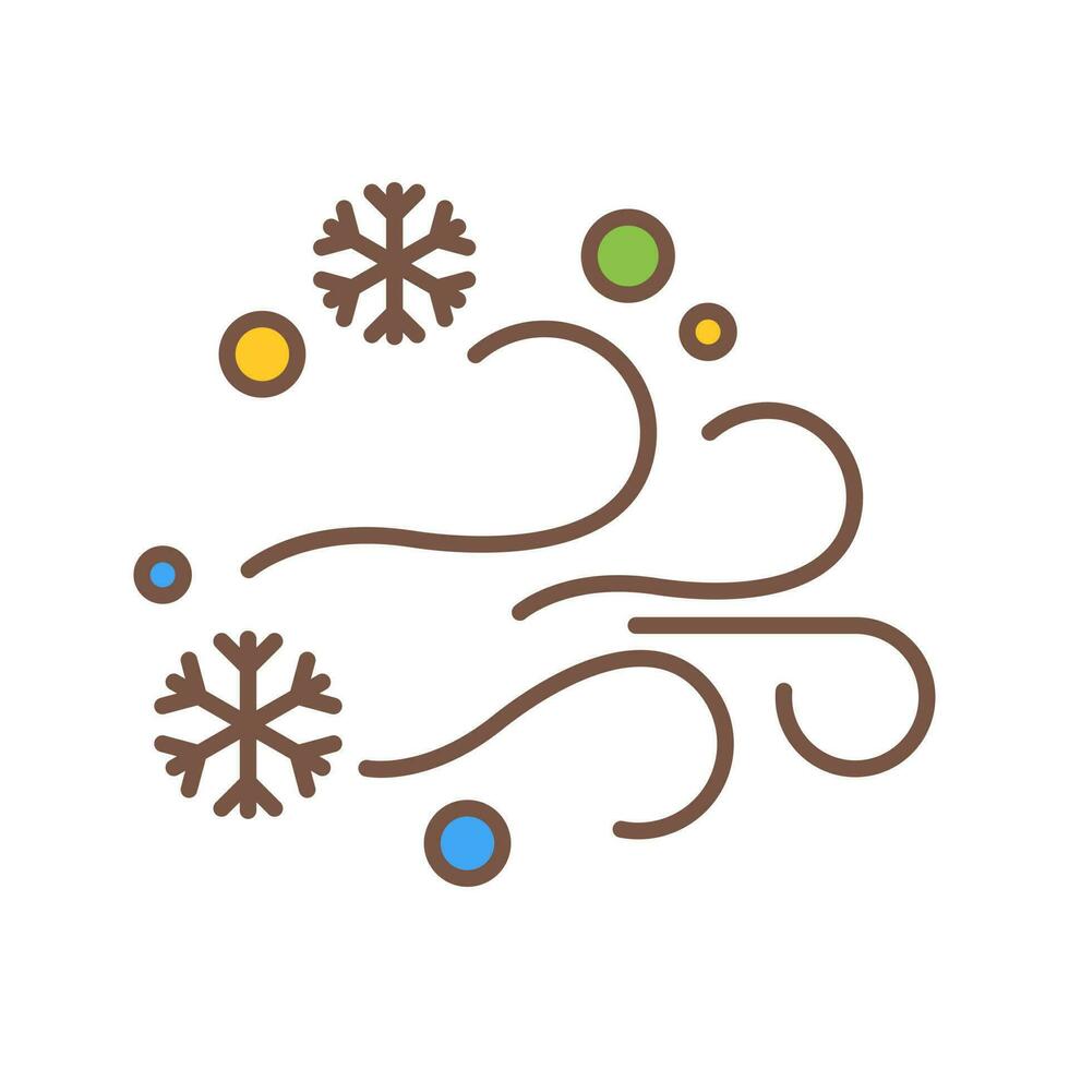 Blizzard Vector Icon