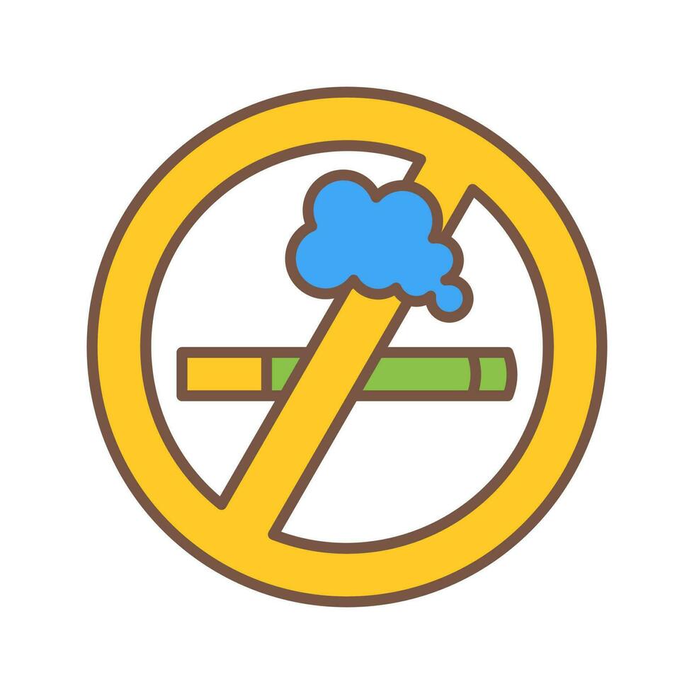 No Smoking Vector Icon