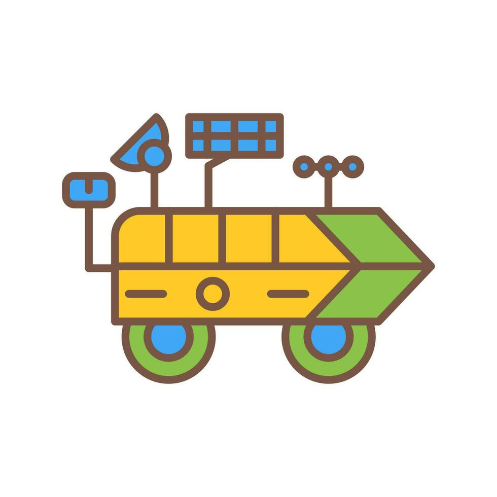 Moon Rover Vector Icon