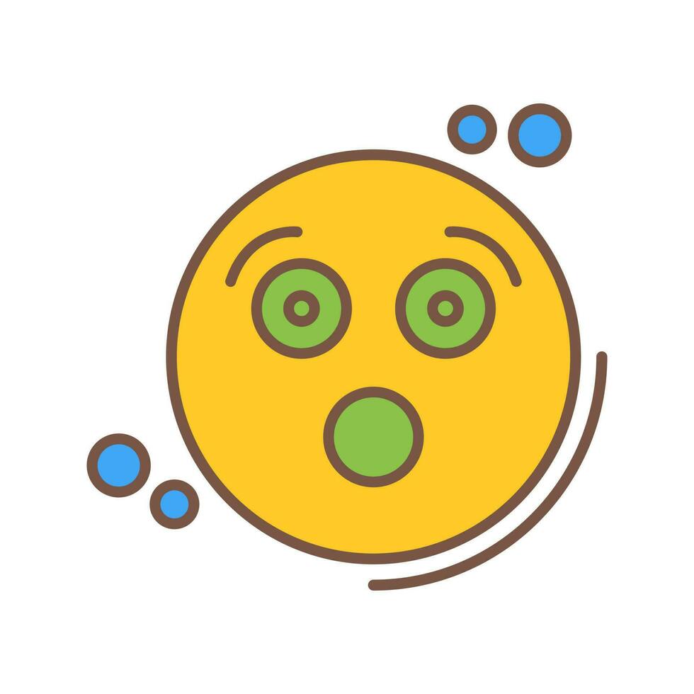 Surprised Vector Icon