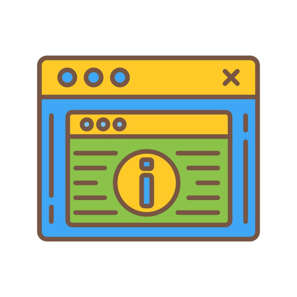 Browser Vector Icon