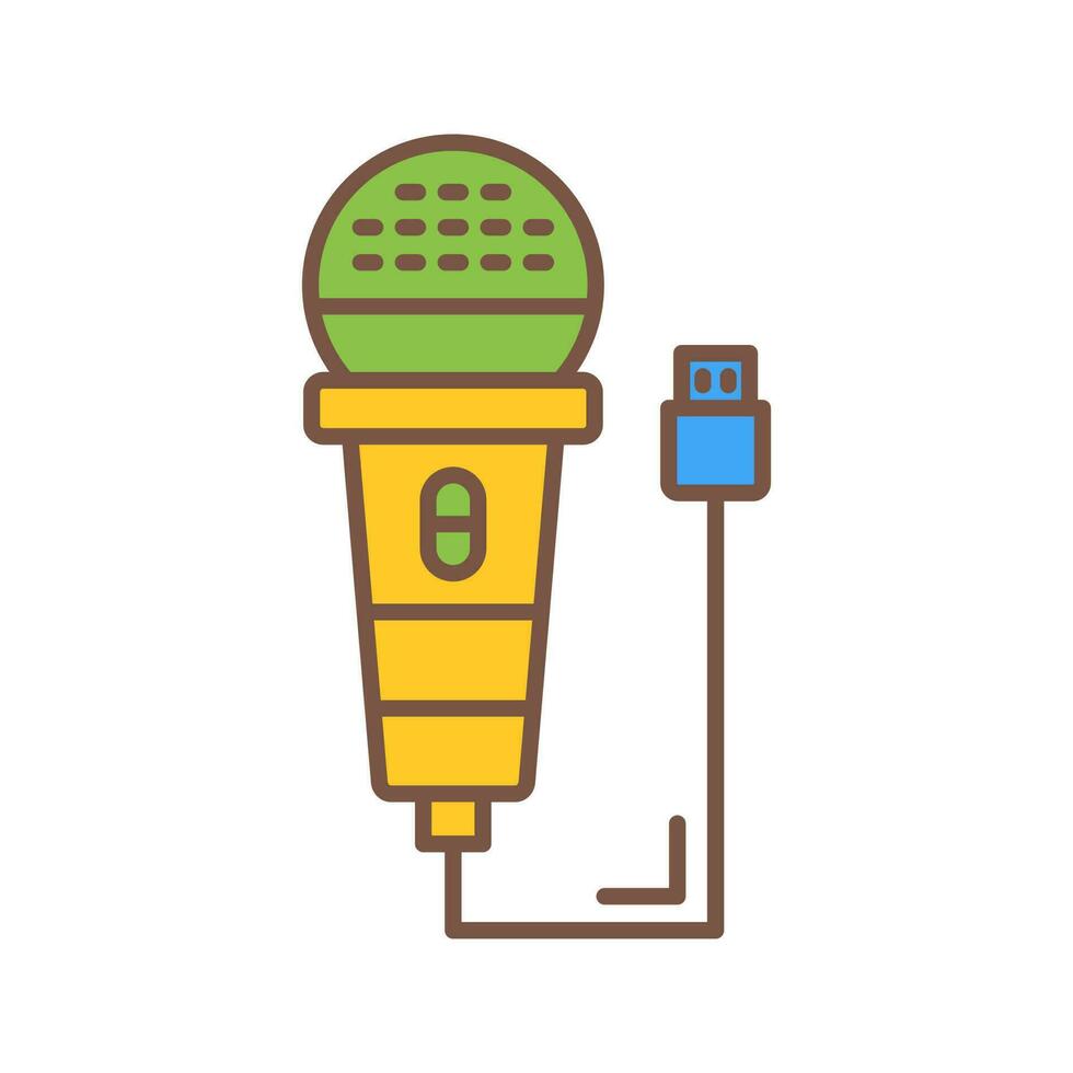 Microphone Vector Icon