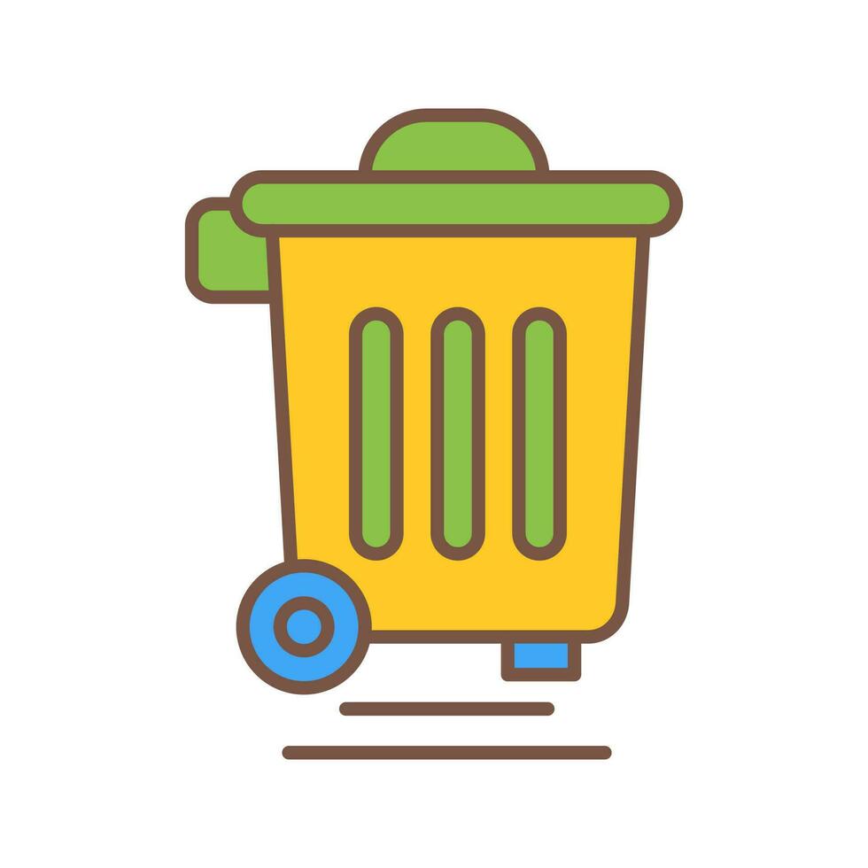 Dustbin Vector Icon