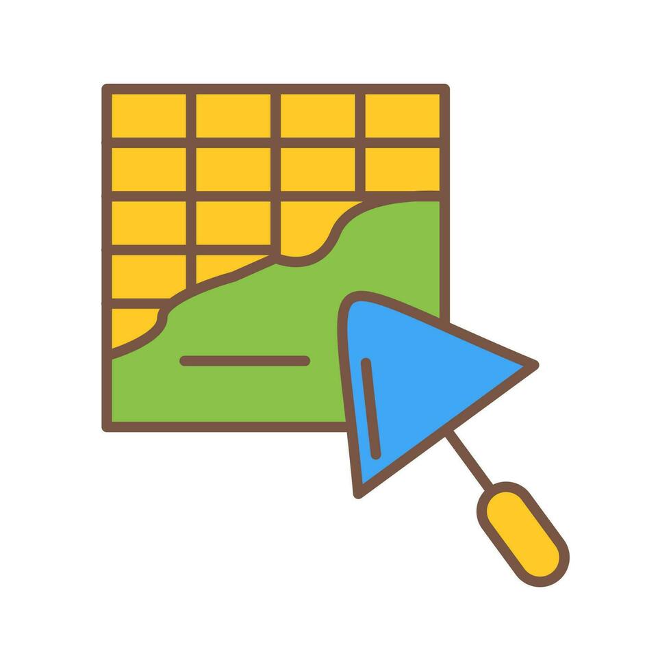 Plastering Vector Icon