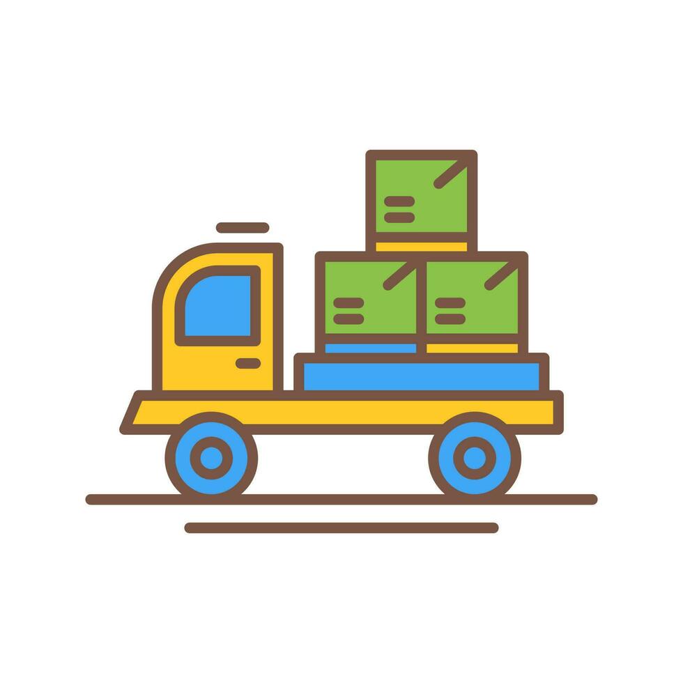 Delivery Truck Vector Icon