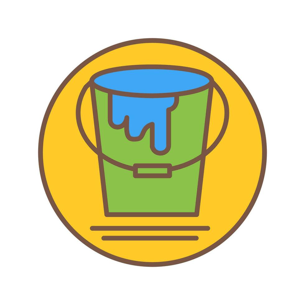 Paint Bucket Vector Icon